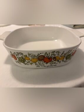 Corningware Vintage La Marjolaine casserole dish